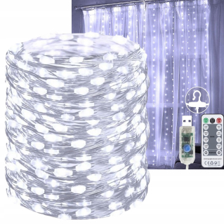 ZÁVESNÉ LAMPY ICILS GARLAND SVETELNÁ ZÁCLONA PRE SVETLÁ NA OKENNÉ SCHODY